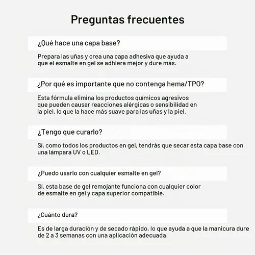 Vista 9 de Cre8tion - Capa base de gel Soak Off, sin HEMA y sin TPO, 0.3 onzas líquidas
