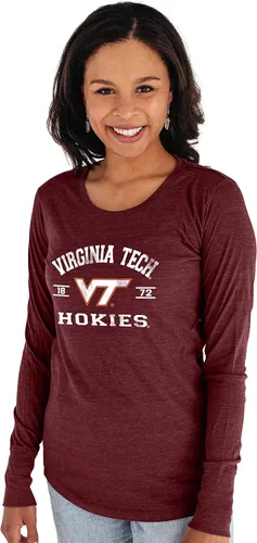 Vista 22 de Blue 84 NCAA Womens Long Sleeve T Shirt Tri-Blend Mascot