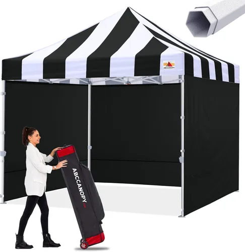 Vista 8 de ABCCANOPY - Tienda de campaña con dosel de primera calidad, sombra instantánea comercial, 10 x 15, serie premium, gris