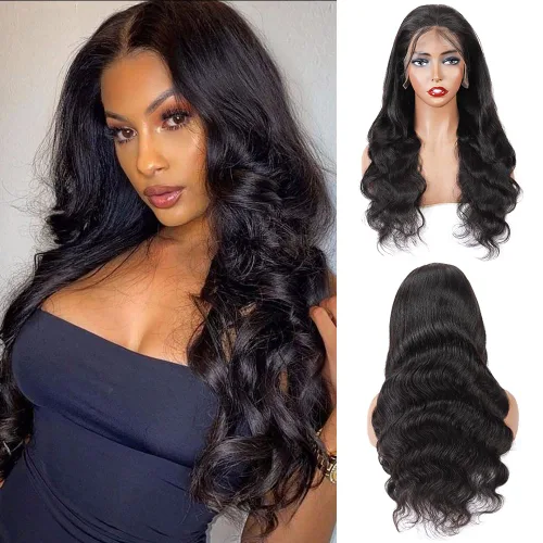 Vista 28 de Cabello humano ondulado con cierre frontal de encaje HD 4 x 4, cierre de encaje con cabello de bebé, cabello humano 100% virgen brasileño