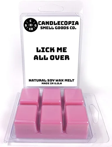 Vista 15 de Apple Maple Bourbon - Cera vegana vertida a mano fuertemente perfumada, 12 cubos de cera perfumada, 6.4 onzas en 2 paquetes de 6