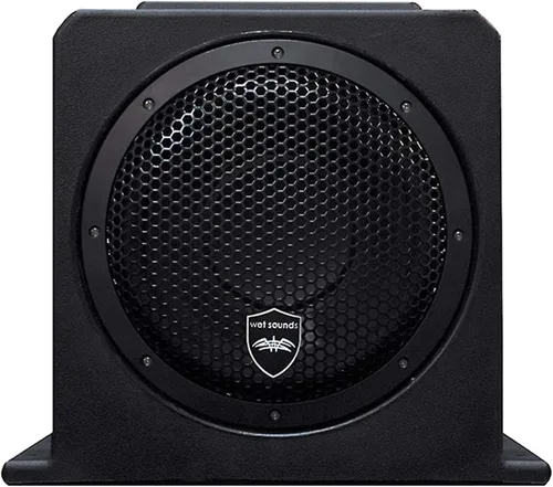 Vista 3 de Wet Sounds Paquete - Barra de sonido Stealth 10 Ultra HD negra con control remoto y subwoofer sigiloso AS-10 de 10 pulgadas y 500 vatios