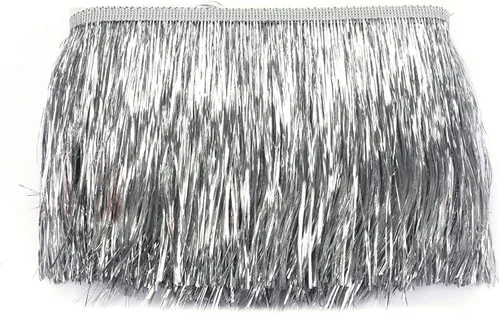Vista 52 de YYCRAFT Fleco de Oropel de 1.75 pulgadas de Ancho Ribete de Oropel Guirnalda de Oropel Fleco para Disfraz de Baile Ribete con Efecto de Lámina