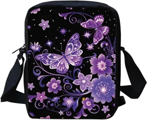 Vista 41 de Halloween Cat Small Messenger Bag Crossbody Shoulder Bag for Women Black Cat Pumpkin