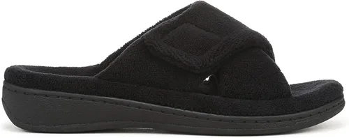 Vista 7 de Vionic Sandalias de descanso Tropez para mujer con hebilla ajustable y soporte de arco ortopédico oculto Negro Premium