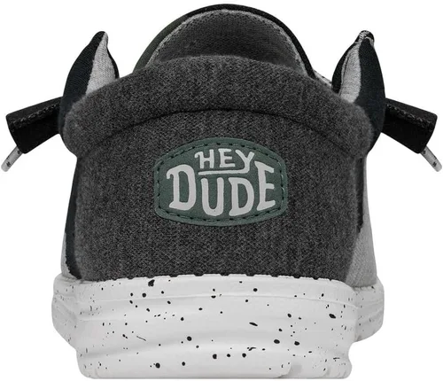 Vista 5 de Hey Dude Wally Tri Mocasines elastizados para hombre, cómodos y ligeros, sin cordones