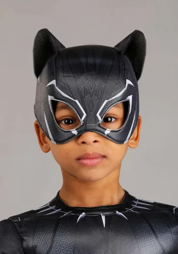 Vista 2 de Disfraz Deluxe de Black Panther para Niños Pequeños Avengers Multicolor