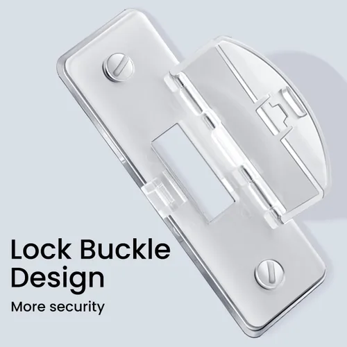 Vista 3 de Roxiuc Protector de interruptor – Protector de cubierta para interruptor de luz – A prueba de niños – Transparente (4 piezas) – Compatible