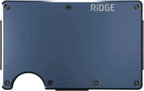 Vista 2 de The Ridge Wallet - Slim Minimalist Compact Wallet and Card Holder RFID Protected Front Pocket Wallets Integrated Money Clip