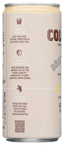 Vista 6 de La Colombe, Coffee Draft Latte Oatmilk Vainilla, 9 Fl Oz