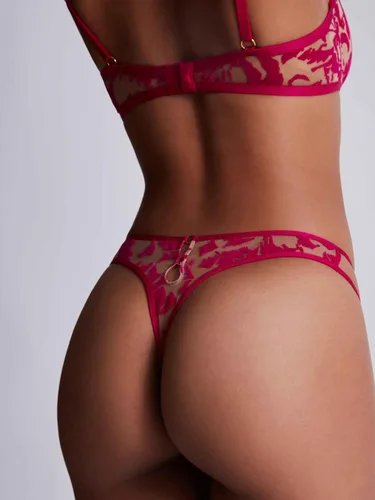 Vista 4 de Aubade Tanga Wild Vibration para mujer