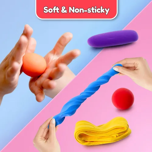 Vista 4 de YOPINSAND Arcilla de Secado al Aire 115 Colores, Arcilla para Modelar para Niños, Juguetes Mágicos de Moldeado DIY con Herramientas, Regalo