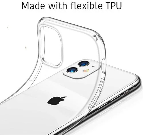 Vista 3 de Funda para Huawei Y9a (6.63"), Transparente Silicona Suave TPU Absorción De Choques Caja Del Teléfono Cubierta Protectora De Carcasa Protectora Para
