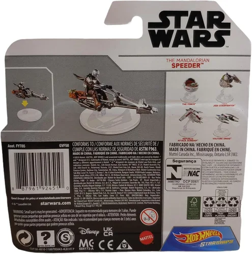 Vista 2 de Hot Wheels Starships - The Mandalorian Speeder