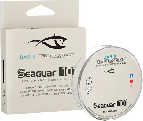 Vista 6 de Seaguar Basix Freshwater Mainline, 100% Fluorocarbon Fishing Line, Multiple Sizes