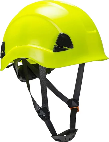 Vista 2 de Portwest PS53 - Casco de ABS de alta resistencia para trabajos de construcción Amarillo