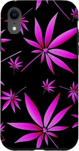 Vista 25 de Weed Reggae Marihuana Cannabis 420 Pot Weed Leaf Stoner - Funda de regalo para iPhone 17