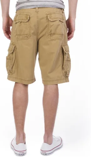 Vista 3 de Unionbay Survivor pantalones cortos de cargo con cinturón para hombre