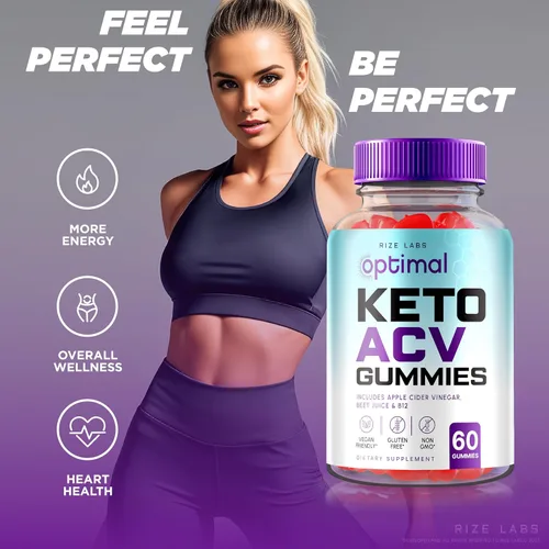 Vista 4 de rize labs - Gomitas Keto ACV óptimas con vinagre de sidra de manzana, fórmula avanzada para perder peso, suplemento sin gluten y sin OMG, ayuda a