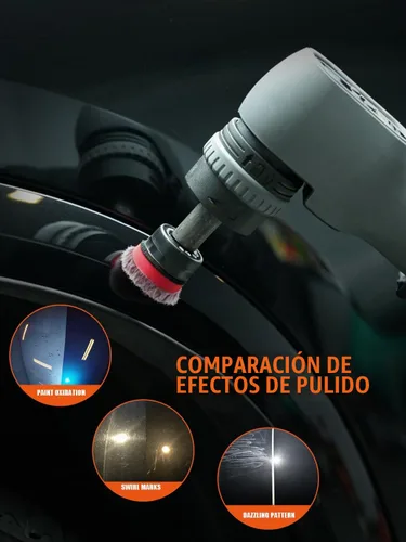 Vista 6 de SPTA Paquete de 10 almohadillas de corte de microfibra de 2 pulgadas, corte y pulido pesados, disco de acabado de microfibra para encerar y pulir