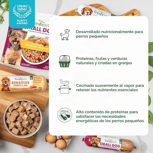 Vista 6 de Rollo multiproteína Select para perros pequeños, 1 libra