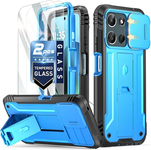 Vista 12 de Poetic Revolution - Funda para Motorola Moto G 5G 2023 [no para la versión 2022], [probada contra caídas de grado militar de 20 pies], funda