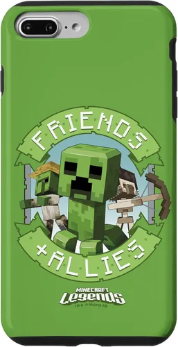 Vista 12 de Minecraft Legends Friends & Allies Mobs - Carcasa para iPhone 17