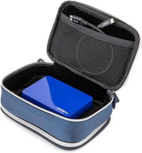 Vista 49 de DIME BAGS Bolsa de viaje acolchada para cápsulas con clip para llavero, acolchado interior para protección de vidrio y equipo, múltiples