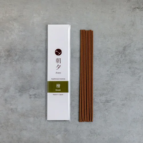 Vista 5 de Asayu Japan Variedad de varillas de incienso - 5 fragancias naturales, 20g, 100% hechas en Japón Paquete de muestra de incienso - para yoga