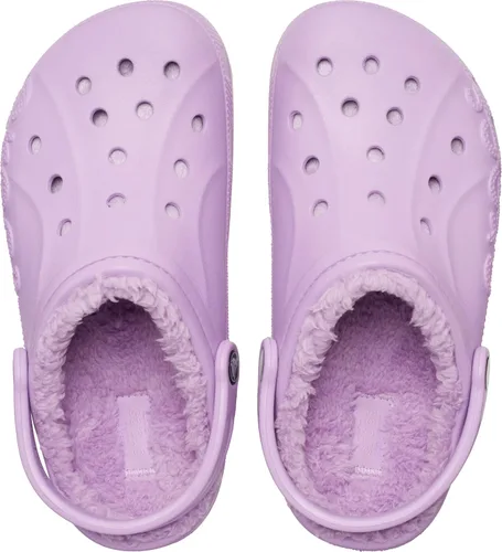 Vista 4 de Crocs Baya - Zuecos unisex con forro para adultos