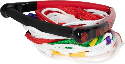 Vista 9 de RADAR Control Water Ski Rope and Handle Package - 13 Inch Handle, Non-Rotating Grip, Pre-Stretched Low-Drag Rope, Full Length End Caps, High Control