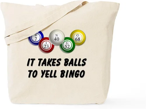Vista 12 de CafePress Bingo Lingo Tote Bag Natural Canvas Tote Bag, Bolso de compras de tela, Caqui