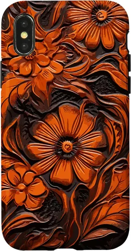 Vista 5 de Funda floral con herramientas para iPhone 16 Western & Cowgirl