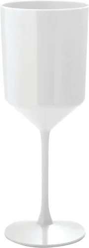 Vista 11 de LUXE PARTY Paquete de 24 copas de vino desechables 11 onzas Plástico premium Una pieza Copas Fiestas Bodas Negro