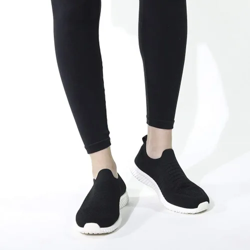 Vista 6 de Akk Walking Shoes for Women - Slip on Memory Foam Lightweight Sneakers