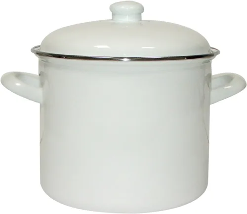 Vista 6 de Uniware Olla Enamel Deep Pot, 2,1 L, Rojo