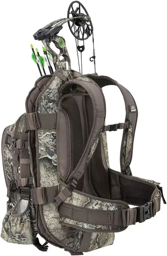 Vista 8 de Insights Hunting de frogg toggs - El Vision Bow Pack, Mochila de Camuflaje, Elementos Sólidos Marrón Solid Elements Marrón