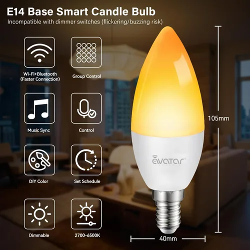 Vista 3 de Avatar Controls Smart Light Bulbs