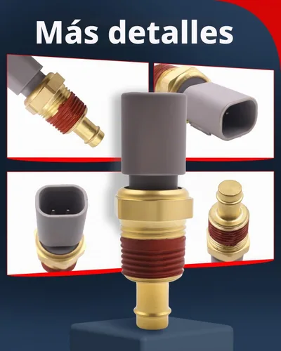 Vista 6 de VEHICODE Sensor de temperatura del refrigerante del motor, sensor de temperatura del agua ECT compatible con Jeep Wrangler Grand Cherokee Liberty