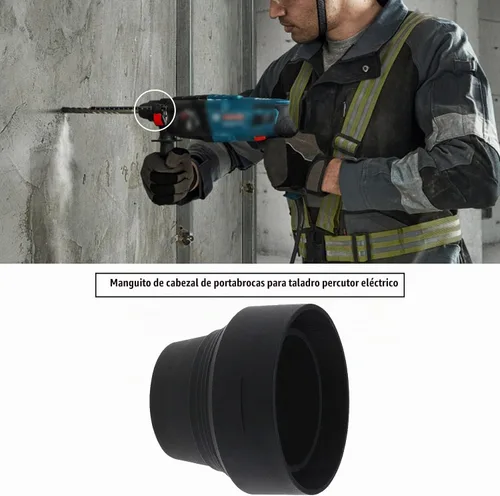 Vista 2 de The Lord of the Tools 1 juego de cubierta de repuesto para portabrocas SDS Plus compatible con Bosch GBH2-26 Bit Electric Hammer Drill Drill