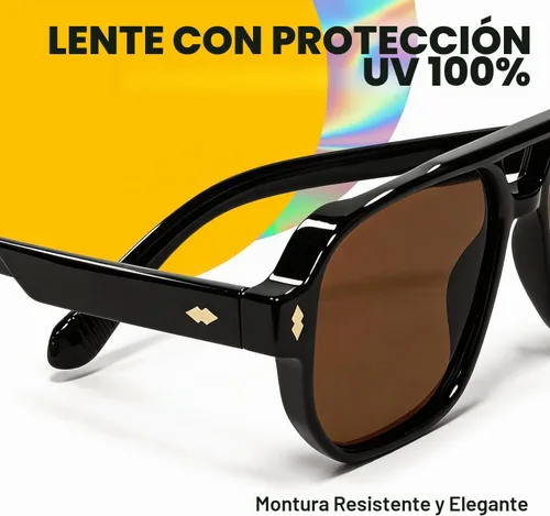 Vista 6 de VISOONE Retro Aviator Sunglasses for Men Women UV400 Vintage Shades