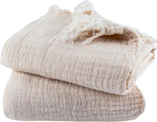 Vista 16 de PÜSKÜL - Toalla de baño de muselina de gran tamaño de 2 piezas para adultos, toallas de baño extra grandes de 35 x 70 pulgadas, 100% algodón turco