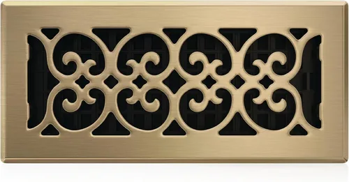 Vista 29 de Decor Grates Registro de suelo SPH210-RB, 2x10, acabado bronce frotado