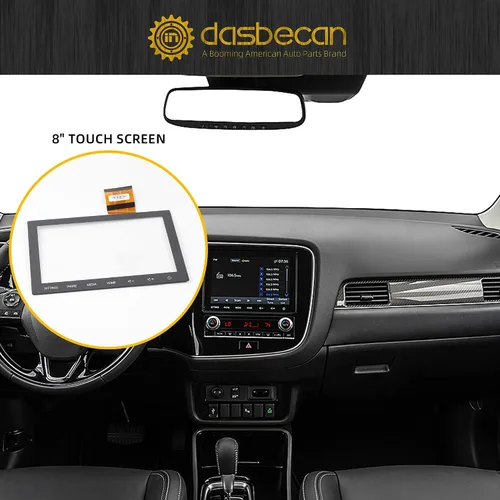 Vista 6 de Dasbecan Pantalla táctil compatible con Mitsubishi Outlander 2020 2021 2022