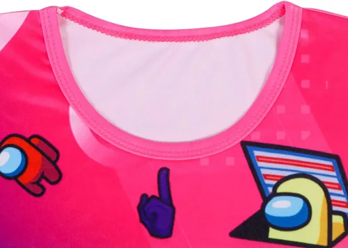 Vista 2 de Camiseta y pantalones cortos de manga corta para niños y niñas, ropa casual, 2 piezas, camisa y pantalones cortos para niños de 6 a 10 años