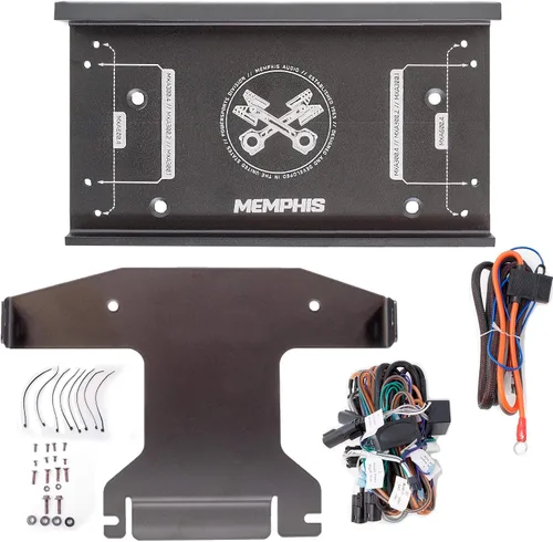 Vista 2 de Memphis MXAHDPRO2 2 - Altavoz de audio para motocicleta de 6.5 pulgadas compatible con kits OEM Harley Davidson Direct