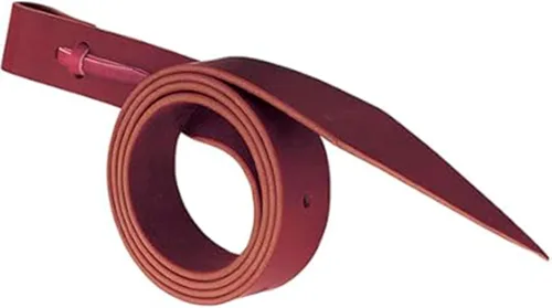 Vista 5 de Reinsman Circle Y Latigo Tie Strap Durable Adjustable Western Leather Equine Saddle Cinch Tie Strap with Holes Ranch Riding & Training Horses