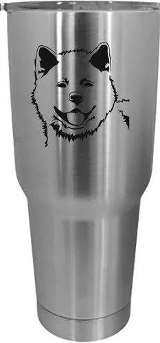 Vista 386 de Cairn Terrier - Vaso grabado con temática de perro, 30 onzas