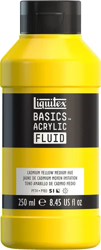 Vista 39 de Liquitex BASICS - Pintura acrílica fluida, botella de 4 onzas, tono permanente carmesí lizarina Super Versatile, Fine Art Pigments; Fluid