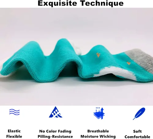 Vista 6 de Calcetines de algodón para niños pequeños diseño de dinosaurio 5 pares